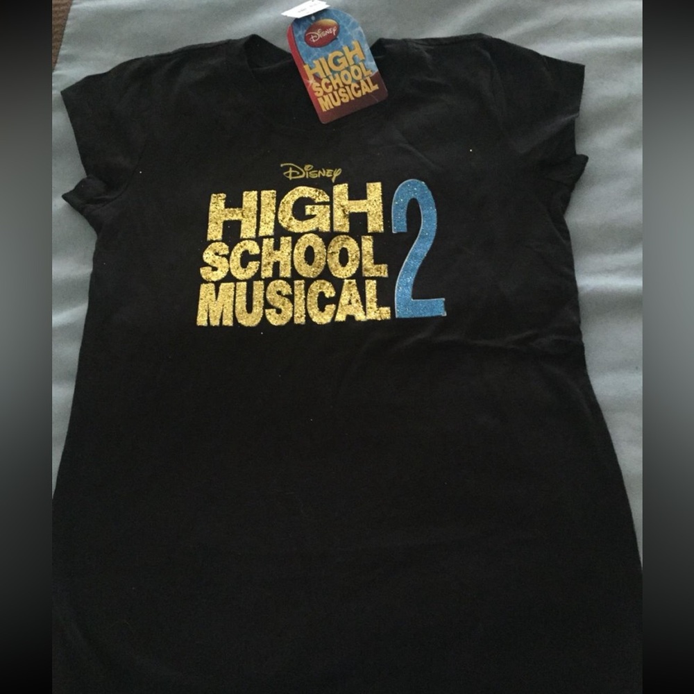 NWT Disney High School Musical 2 Girls T-shirt Size CL
